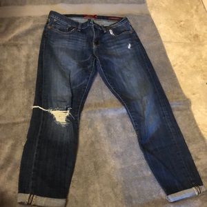 Lucky brand cropped jeans